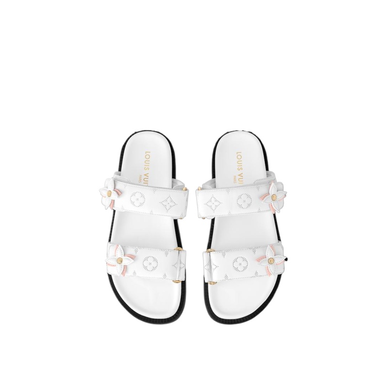 LV Sunset Flat Comfort Mule - Image 4